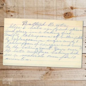 Buttered Beets