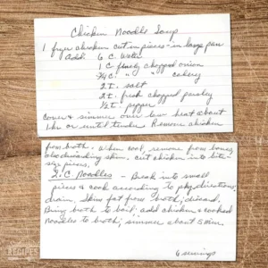Chicken Noodle Soup