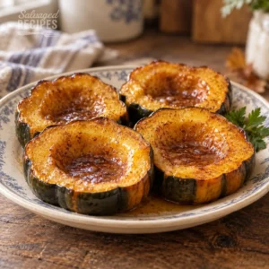 Glazed Maple Acorn Squash