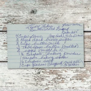 Butterscotch Bread