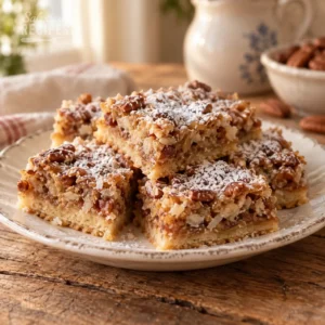 Coconut Pecan Squares
