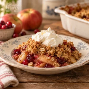 Apple-Cranberry Crisp