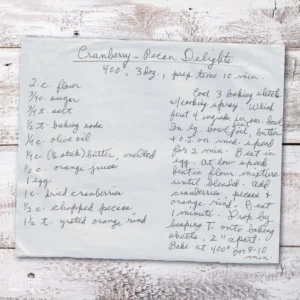 Cranberry-Pecan Delights