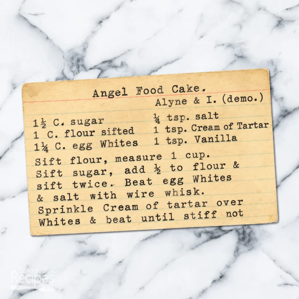 Angel Food Cake