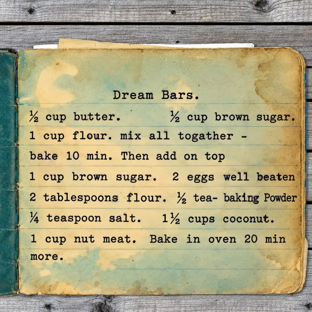 Dream Bars