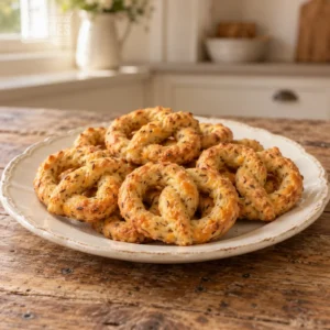 Cheese & Rye Pretzel