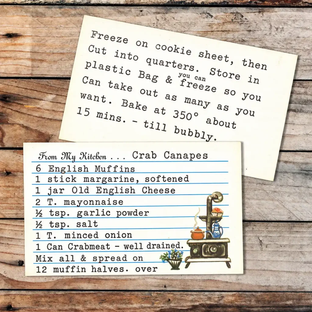 Crab Canapes