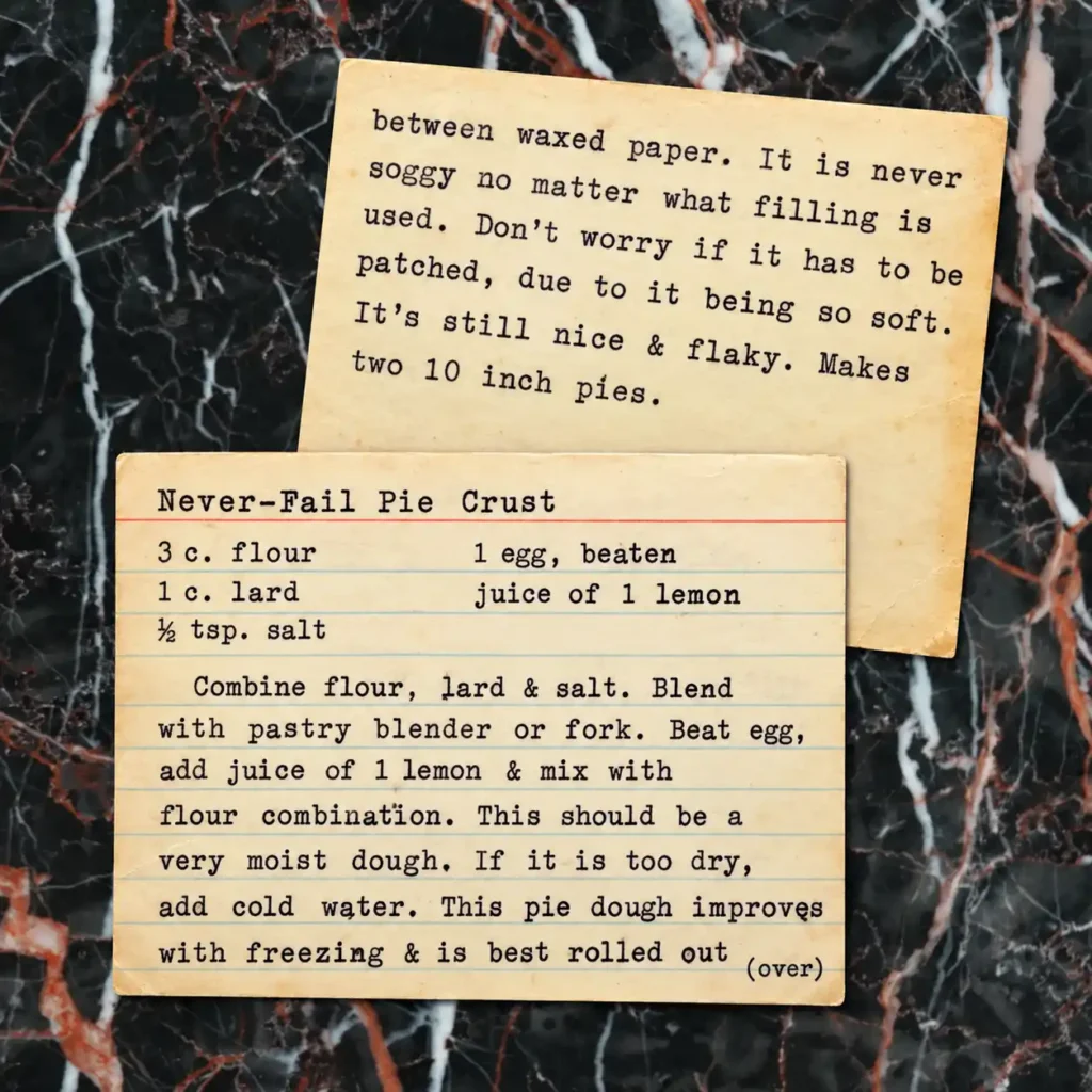 Never-Fail Pie Crust