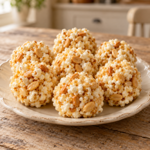 Peanut Popcorn Balls