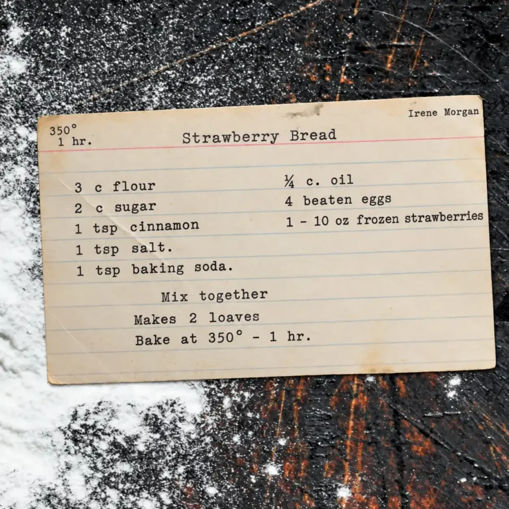 Strawberry Bread