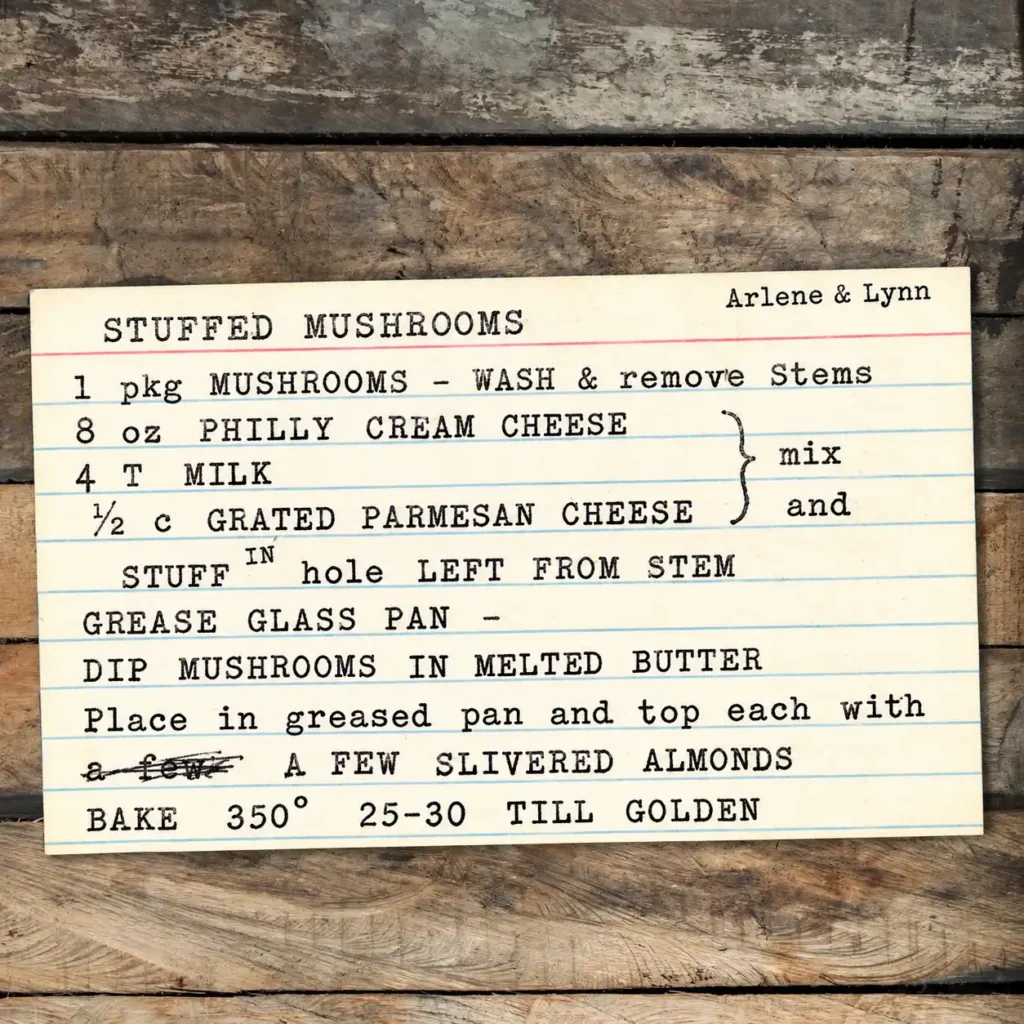 Stuffed Mushrooms