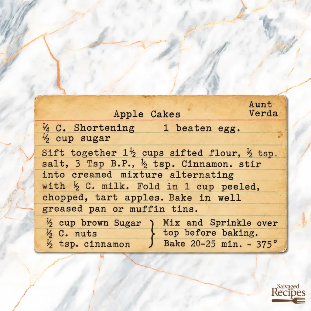 Apple Cakes