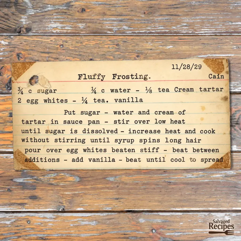 Fluffy Frosting