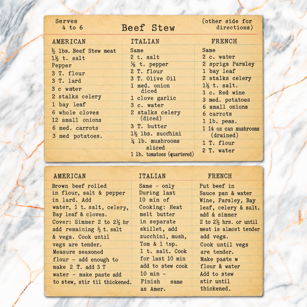 Beef Stew