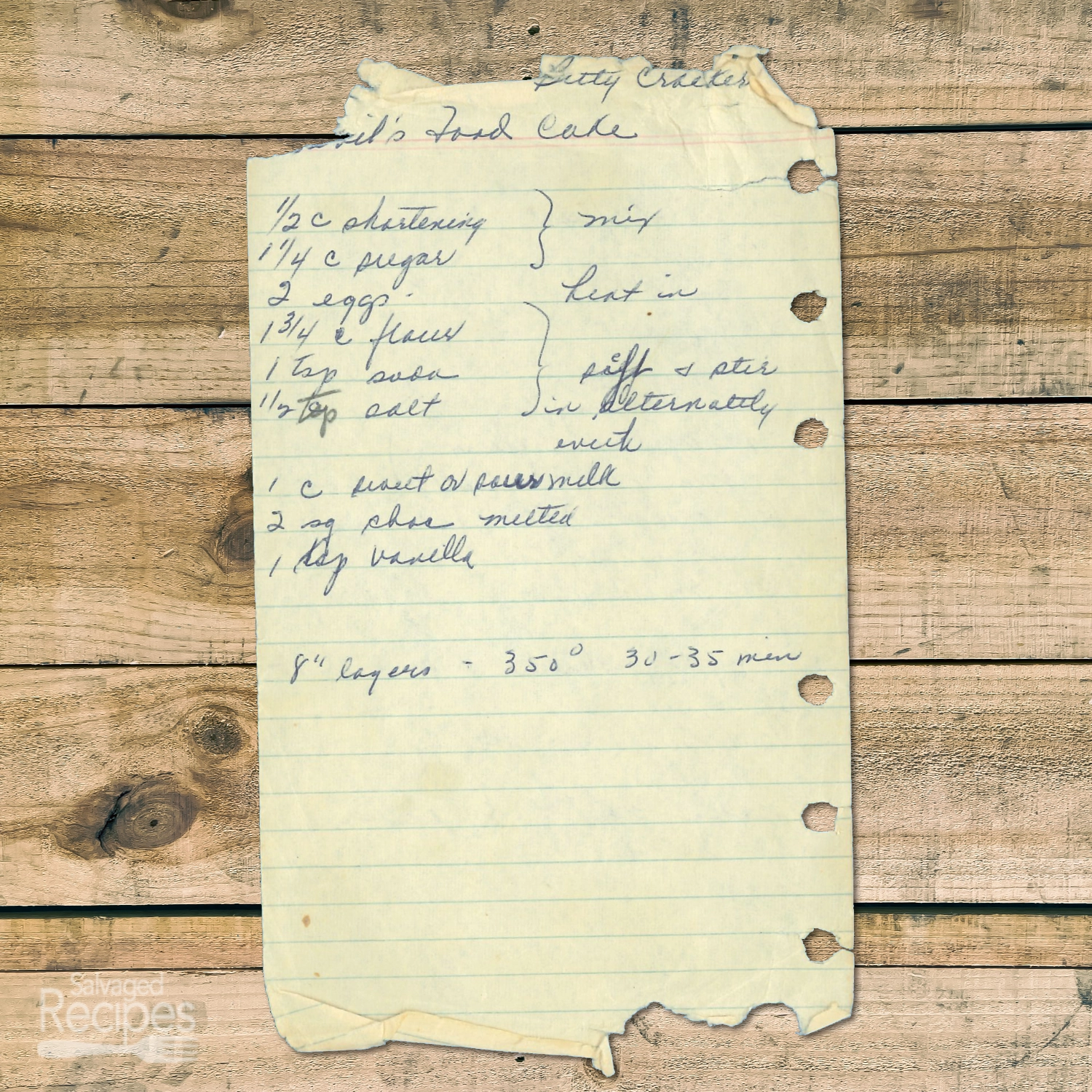 Devil’s Food Cake