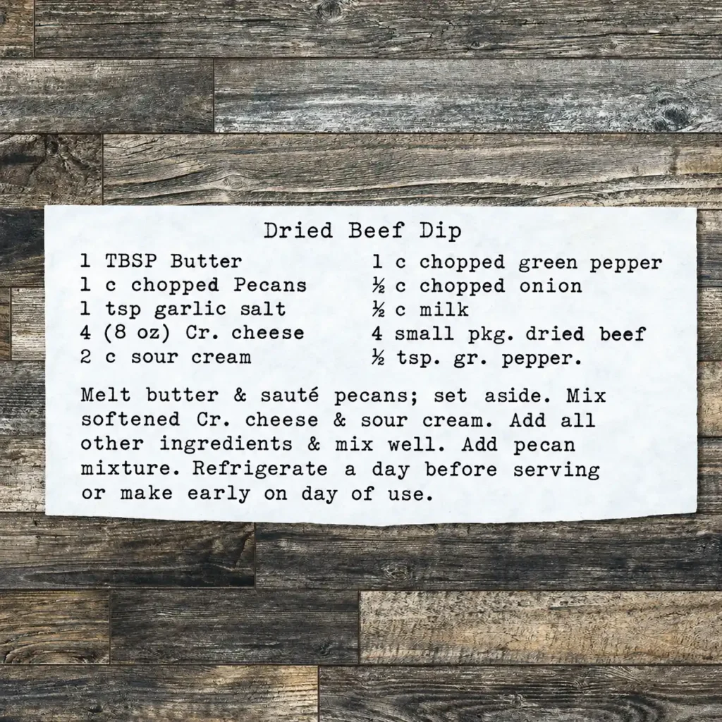 Dried Beef Dip