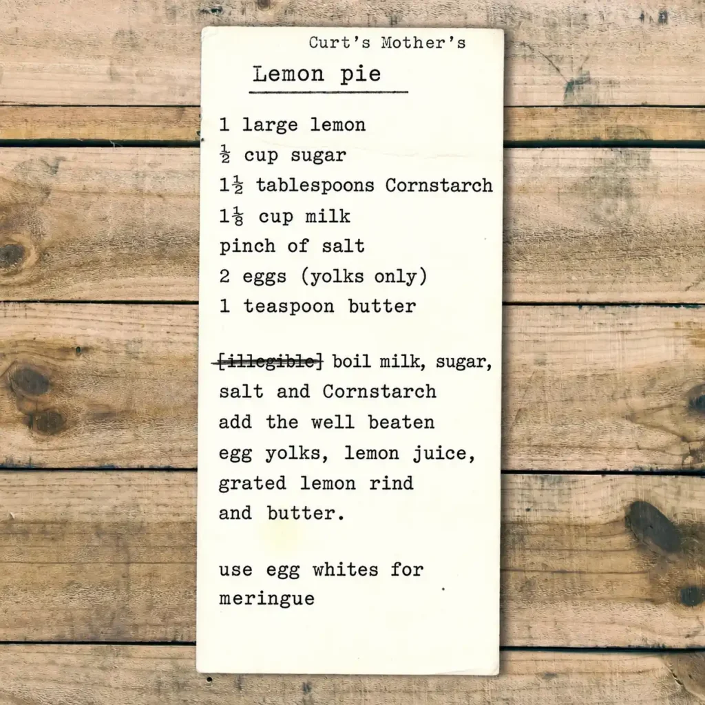 Lemon Pie