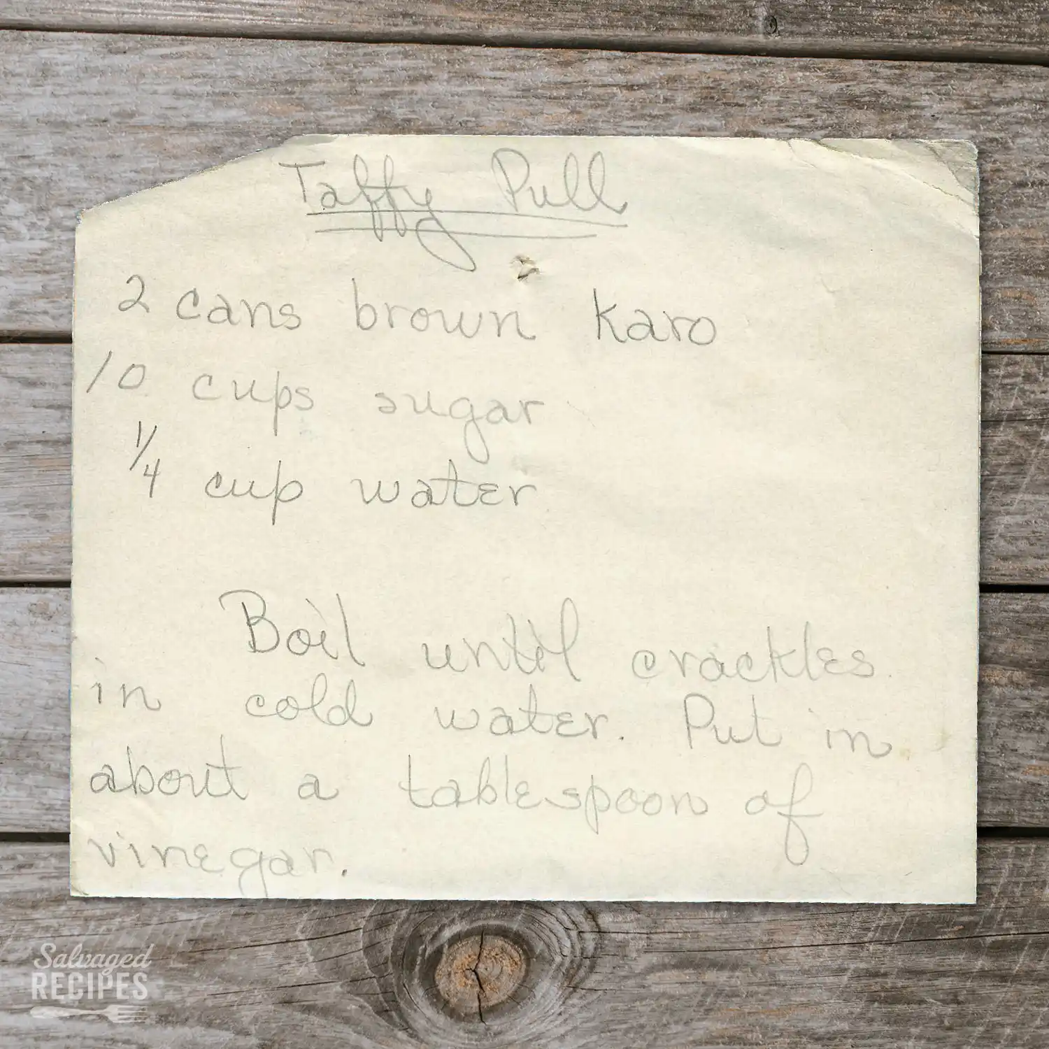taffy pull recipe