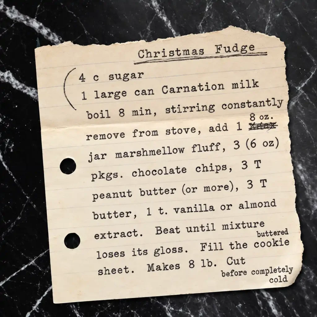 Christmas Fudge