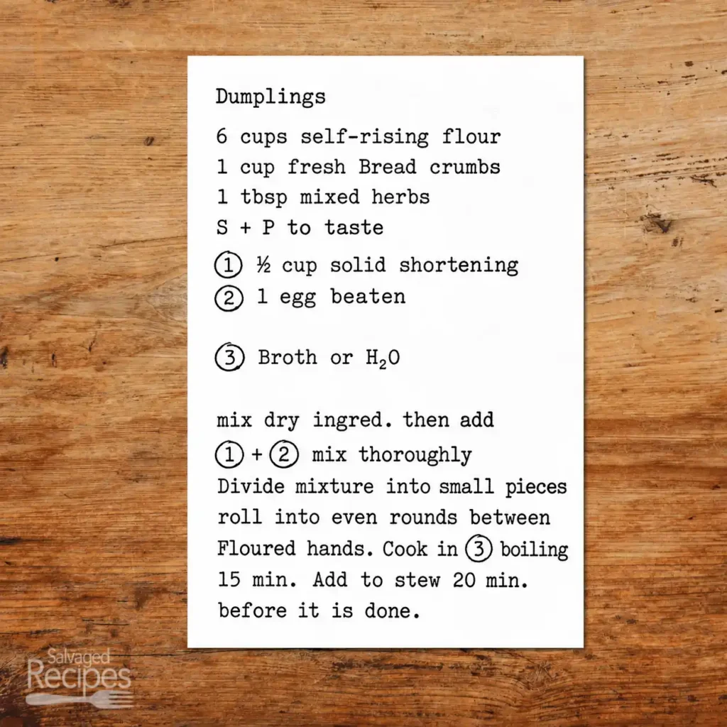 Dumplings