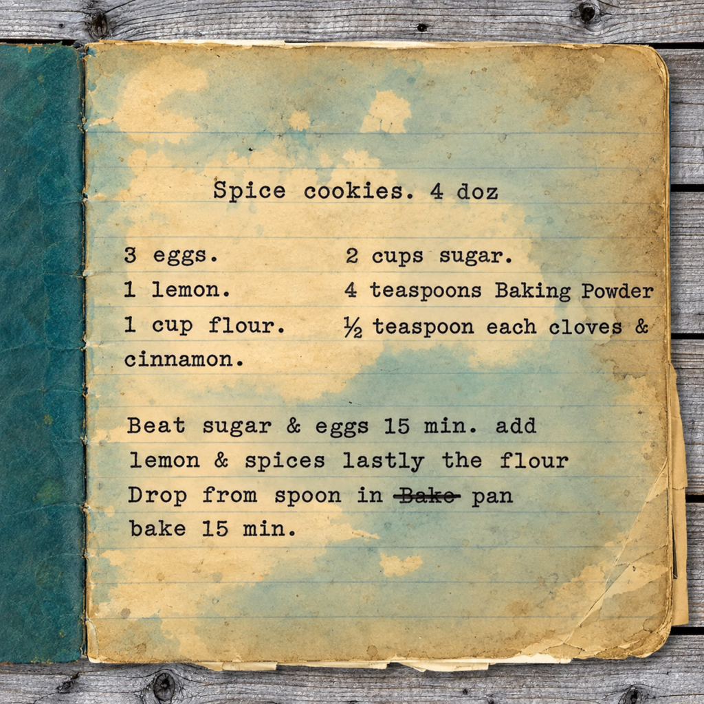Spice Cookies